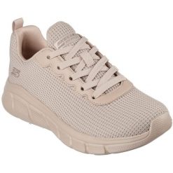 Buty sportowe damskie Skechers Bobs B Flex Visionar. Fioletowe buty sportowe lifestyle Skechers, bez wzorów, bez zapięcia. Za 390.00 zł.