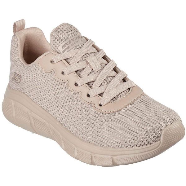 Buty sportowe damskie Skechers Bobs B Flex Visionar. Fioletowe buty sportowe lifestyle Skechers, bez wzorów, z materiału, bez zapięcia. Za 390.00 zł.