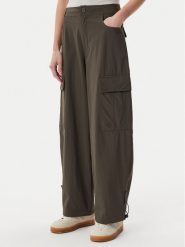 Adidas Spodnie materiałowe Premium Essentials JD4785 Khaki Loose Fit. Brązowe spodnie materiałowe adidas, bez wzorów, z materiału. Za 339.99 zł.