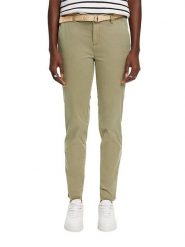 ESPRIT Spodnie chino w kolorze khaki rozmiar: 34/L32. Brązowe chinosy Esprit, bez wzorów, z tkaniny. Za 105.88 zł.