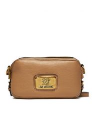 LOVE MOSCHINO Torebka JC4272PP0LKB0106 Brązowy. Brązowe listonoszki Love Moschino, bez wzorów, ze skóry, bez dodatków. Za 429.99 zł.
