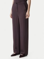 Marella Spodnie materiałowe Robinia2 2615131281 Brązowy Straight Fit. Brązowe spodnie materiałowe Marella, bez wzorów, z acetatu. Za 749.99 zł.