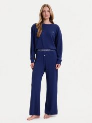 Polo Ralph Lauren Piżama 4P0155 Granatowy Relaxed Fit. Niebieskie piżamy Polo Ralph Lauren, m, bez wzorów, bez kołnierzyka, bez ramiączek. Za 859.99 zł.