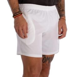 Szorty Vibora King. Białe szorty sportowe VIBORA, bez wzorów, z materiału. Za 217.99 zł.