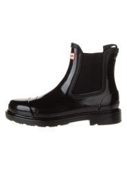 Hunter Kalosze w kolorze czarnym rozmiar: 39. Czarne kalosze Hunter, bez wzorów, bez zapięcia. Za 358.56 zł.