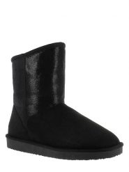 ISLAND BOOT Botki zimowe w kolorze czarnym rozmiar: 38. Czarne botki Island Boot, bez wzorów, z materiału, bez obcasa, na platformie, bez zapięcia. Za 138.21 zł.