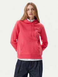 Tommy Jeans Bluza Flag DW0DW19958 Różowy Regular Fit. Czerwone bluzy Tommy Jeans, l, bez wzorów, z bawełny, bez kaptura. Za 219.99 zł.