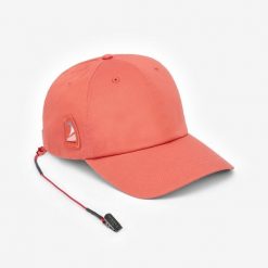 Czapka z daszkiem żeglarska Decathlon 100. Brązowe czapki z daszkiem Decathlon, bez wzorów, z bawełny, sportowe. Za 39.99 zł.