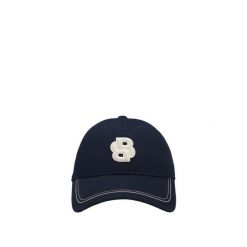 Damska czapka z daszkiem Boss Equestrian Captain 57. Niebieskie czapki z daszkiem BOSS EQUESTRIAN, bez wzorów, z materiału, eleganckie. Za 288.50 zł.