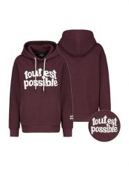 Eight2Nine Bluza w kolorze bordowym rozmiar: L. Czerwone bluzy z kapturem Eight2Nine, l, bez wzorów, z bawełny, z kapturem. Za 153.71 zł.
