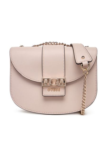 Guess Torebka HWVG98 91210 Różowy. Czerwone kopertówki Guess, z aplikacjami, ze skóry, wizytowe, bez dodatków. Za 399.99 zł.