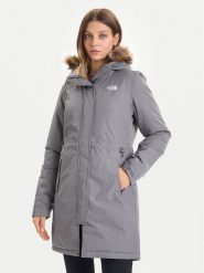 The North Face Parka Zaneck NF0A8DZN Szary Regular Fit. Szare płaszcze The North Face, l, bez wzorów, z syntetyku, bez kaptura. Za 1,399.00 zł.