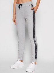 Tommy Hilfiger Spodnie dresowe UW0UW00564 Szary Regular Fit. Szare spodnie dresowe Tommy Hilfiger, bez wzorów, z bawełny. Za 189.99 zł.