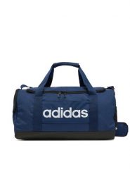 Adidas Torba Linear Duffel Bag Small IN6111 Granatowy. Niebieskie torby sportowe adidas, bez wzorów, z materiału. Za 89.99 zł.