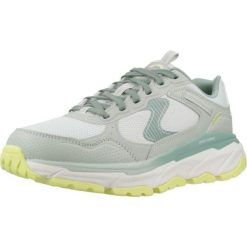 Buty SKECHERS DLUX JORNEY Zielony. Zielone buty sportowe lifestyle Skechers, bez wzorów, ze skóry, bez zapięcia. Za 388.99 zł.