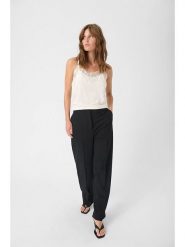 Soaked in Luxury Top w kolorze kremowym rozmiar: M. Brązowe topy Soaked in Luxury, m, bez wzorów, z koronki, bez kołnierzyka, bez ramiączek. Za 86.99 zł.