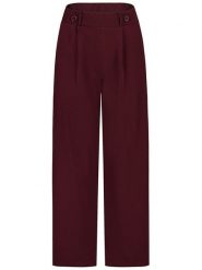 Sublevel Spodnie w kolorze bordowym rozmiar: S. Czerwone spodnie materiałowe Sublevel, bez wzorów, z materiału. Za 122.38 zł.