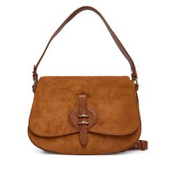 Torebka Coccinelle. Brązowe torebki klasyczne Coccinelle, bez wzorów, klasyczne, bez dodatków. Za 1,719.00 zł.