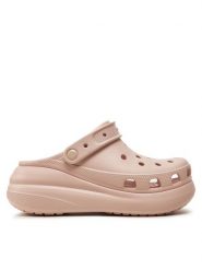 Crocs Klapki Classic Crush Clog 207521 Różowy. Czerwone klapki Crocs, bez wzorów, z tworzywa sztucznego, bez obcasa, bez zapięcia. Za 319.99 zł.