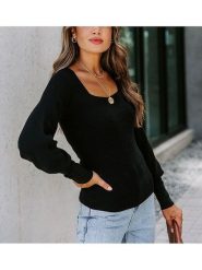 Milan Kiss Sweter w kolorze czarnym rozmiar: M. Czarne swetry Milan Kiss, m, bez wzorów, bez ramiączek. Za 190.97 zł.