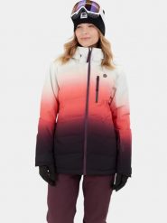 Kurtka Narciarska Damska Fundango Pumila. Czerwone kurtki narciarskie FUNDANGO, na zimę, m, bez wzorów, z materiału, bez kaptura, narciarskie. Za 599.00 zł.