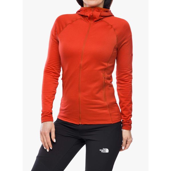 Bluza turystyczna damska Montane Protium Lite Hoodie. Czerwone bluzy Montane, na zimę, m, bez wzorów, sportowe, bez ramiączek, bez kaptura. Za 277.99 zł.