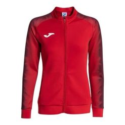Damska bluza dresowa Joma Elite XI. Czerwone bluzy bez kaptura Joma, l, z aplikacjami, z dresówki, bez kaptura, na fitness i siłownię. Za 222.70 zł.