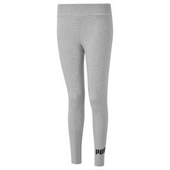 Legginsy Sportowe Damskie Puma Ess. Czarne legginsy Puma, xl, bez wzorów, na fitness i siłownię. Za 84.99 zł.