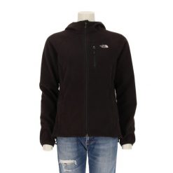 Damska kurtka polarowa TNF czarna. Czarne kurtki The North Face, l, bez wzorów, z polaru, sportowe, bez kaptura. Za 170.36 zł.