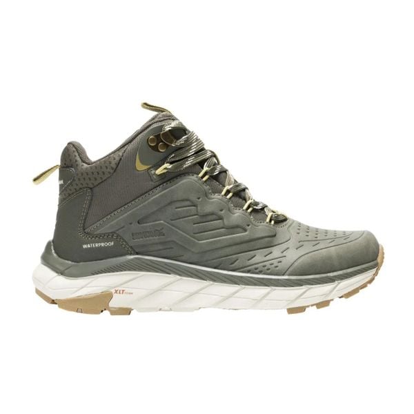 Damskie buty do chodzenia Derino Low. Szare buty trekkingowe Regatta, z materiału, bez zapięcia. Za 299.99 zł.