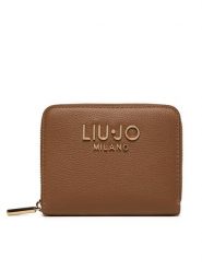 Liu Jo Portfel Ecs M Zip Around AF5156 E0058 Brązowy. Brązowe portfele Liu Jo, bez wzorów, ze skóry. Za 269.99 zł.