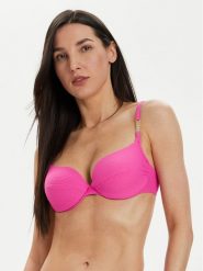 Selmark Góra od bikini BJ517 Różowy. Czerwone bikini Selmark, bez wzorów, z syntetyku. Za 219.99 zł.