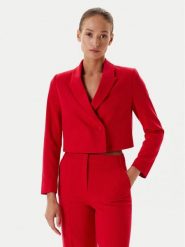 Tatuum Marynarka Renetakia T2508.025 Czerwony Slim Fit. Czerwone marynarki i żakiety Tatuum, bez wzorów, z syntetyku, bez ramiączek. Za 359.99 zł.