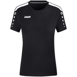 Koszulka damska Jako Power. Czarne t-shirty sportowe JAKO, bez wzorów, bez ramiączek. Za 220.50 zł.