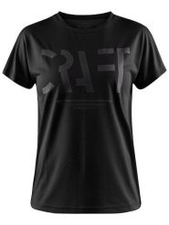 Craft Koszulka sportowa "Eaze" w kolorze czarnym rozmiar: S. Czarne t-shirty sportowe Craft, s, bez wzorów, z materiału, bez ramiączek, outdoorowe. Za 44.61 zł.