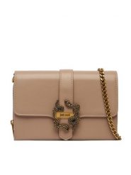 Just Cavalli Portfel 81RA5PA6 ZSA89 Beżowy. Brązowe portfele Just Cavalli, bez wzorów, ze skóry. Za 689.99 zł.