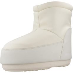 Buty MOON BOOT MB ICON LOW NOLAC Biały. Białe buty trekkingowe Moon Boot, na zimę, z syntetyku, bez zapięcia. Za 831.99 zł.