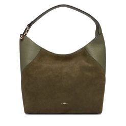 Torebka Furla. Zielone torebki klasyczne Furla, bez wzorów, klasyczne, bez dodatków. Za 1,839.00 zł.