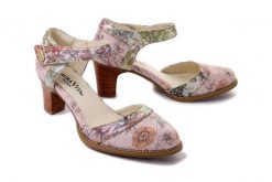 LAURA VITA ELCODIEO 232 SL16021C-2 rose, sandały damskie. Czerwone sandały LAURA VITA, bez wzorów, ze skóry, bez obcasa, na obcasie, bez zapięcia. Za 409.90 zł.