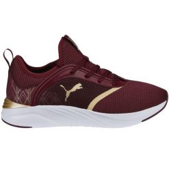 Buty do biegania damskie Puma Softride Ruby. Czerwone buty do biegania Puma, bez wzorów, bez zapięcia, do biegania. Za 249.00 zł.