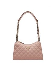 Guess Torebka HWQG87 48130 Różowy. Czerwone listonoszki Guess, z aplikacjami, ze skóry, bez dodatków. Za 289.99 zł.