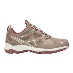 Damskie buty do chodzenia Vendeavour. Brązowe buty trekkingowe Regatta, z materiału, bez zapięcia. Za 379.99 zł.