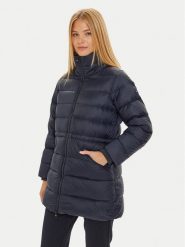 Tommy Hilfiger Kurtka puchowa WW0WW43119 Granatowy Regular Fit. Niebieskie kurtki Tommy Hilfiger, s, bez wzorów, z puchu, bez kaptura. Za 699.99 zł.
