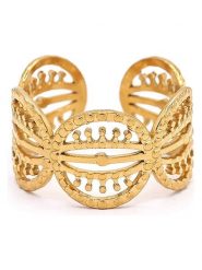 MOODE Pierścionek rozmiar: onesize. Żółte pierścionki MOODE, ze stali. Za 43.99 zł.