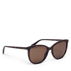 Okulary przeciwsłoneczne Polaroid. Brązowe okulary przeciwsłoneczne Polaroid, bez wzorów. Za 199.99 zł.