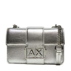Torebka Armani Exchange. Szare kopertówki Armani Exchange, bez wzorów, bez dodatków. Za 449.99 zł.
