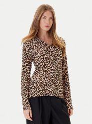 Morgan Koszula 252-TJOSY Brązowy Slim Fit. Brązowe koszule Morgan, l, bez wzorów, z syntetyku, bez kołnierzyka, bez ramiączek. Za 179.99 zł.