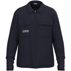 Koszula na zewnątrz Jako Wardrobe. Niebieskie koszule JAKO, m, bez wzorów, z materiału, eleganckie, bez kołnierzyka, bez ramiączek. Za 298.15 zł.