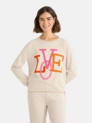 LIEBLINGSSTÜCK Bluza "Birdie" w kolorze beżowym rozmiar: M. Brązowe bluzy bez kaptura LIEBLINGSSTÜCK, m, bez wzorów, bez kaptura. Za 227.31 zł.