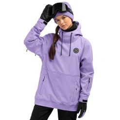 Kurtka snowboardowa damska W1-W Snowy. Niebieskie kurtki przejściowe sportowe SIROKO, m, bez wzorów, z materiału, bez kaptura, narciarskie. Za 297.00 zł.